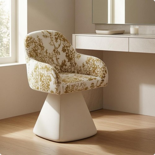 Swivel makeup chair foam - chair,