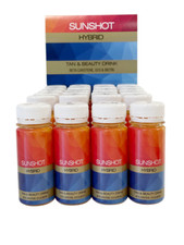24 NEW SUN SHOT HYBRID  Sunbed And Sun Tanning Accelerator &Beauty TanShot Drink