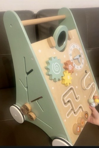 Wooden baby push walker - baby,