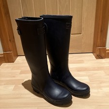 Joules Women's Tall Navy Field Welly Boots UK Size 6