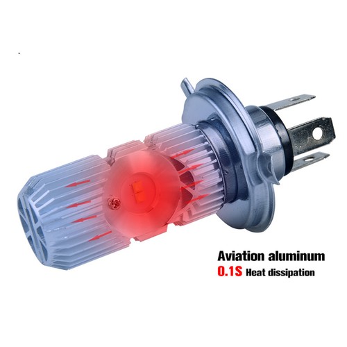 Led 1400lm 6000k bulb - h4,