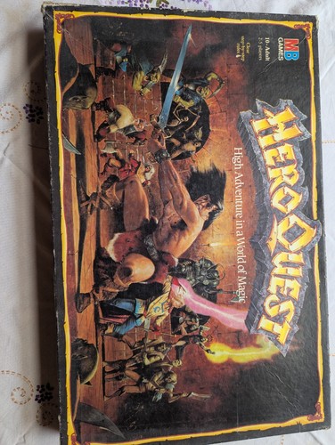 Hero quest board game - hero,