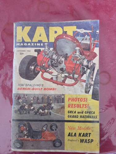 Vintage kart magazine 1960 - vintage,