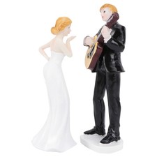  Wedding Cake Toppers Figurines Resin Figures for Bride and Groom