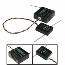 8CH Receiver Extended DSMX Channel For Spektrum DX7s DX8 DX9 Dx18 2.4GHz AR8000