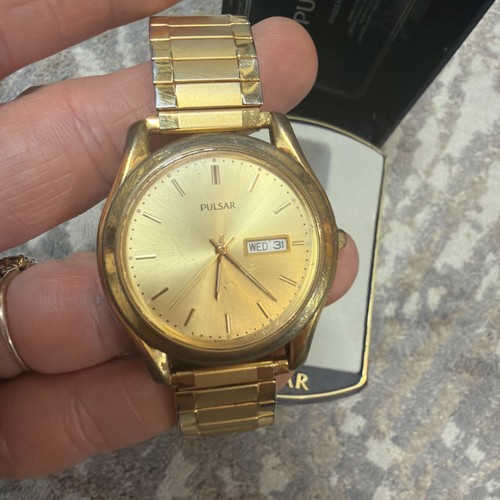 Pulsar men vintage gold - men's,