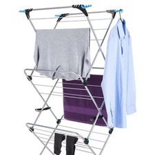 Minky 3 Tier Plus Clothes Airer, Clothes Drying Rack, 21m Foldable Indoor Airer.