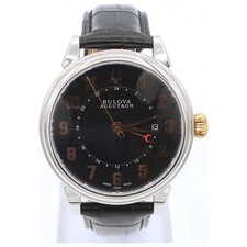 Bulova Accutron  Gemini Automatic Black Men's Watch 65B145