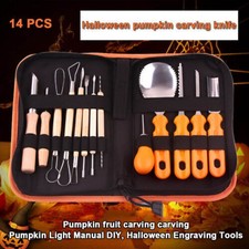 Halloween Pumpkin Carving Tool Kit Stainless Steel Pumpkin Lantern Tool Cutter
