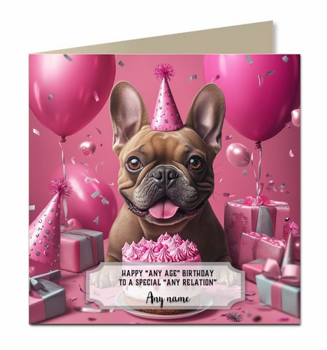 Personalised birthday card - birthday, for