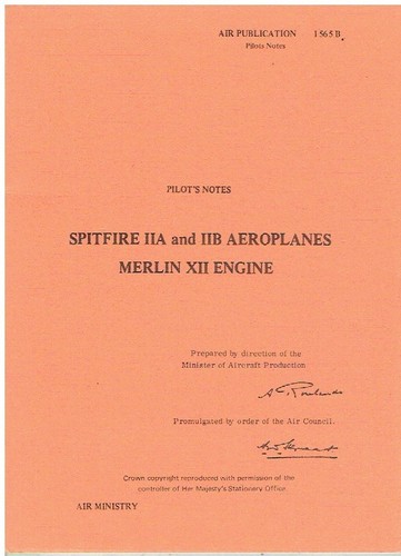 Supermarine spitfire iia - &, iib