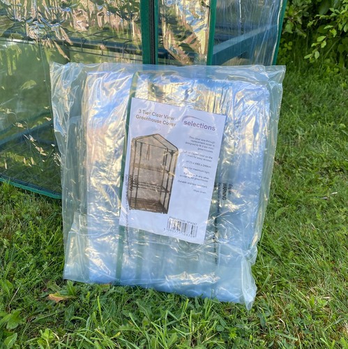 Greenhouse cover tier clear - cover,