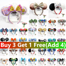200 Styles Rare Disney Parks Mickey Magical Bow Minnie Mouse Ears Headband Cos