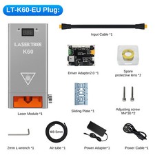 Upgrade K60 LASER TREE 60W Laser Module Head for Laser Engraving and Cutting