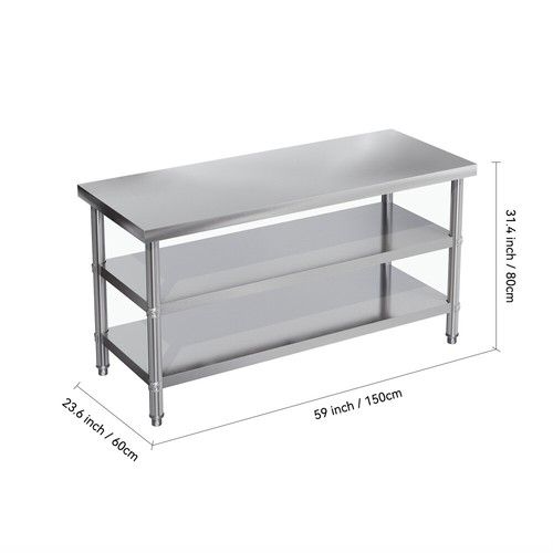Stainless steel work bench - work,