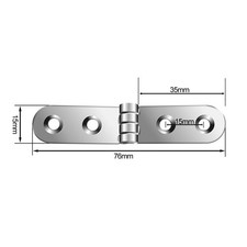 Heavy Duty Foldable Hinge 180