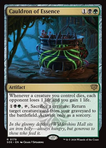 Cauldron essence sos nm - sos,
