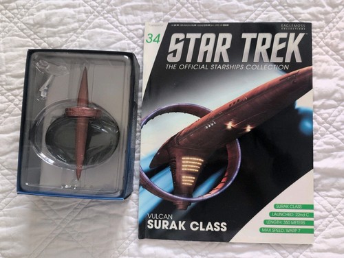 Eaglemoss star trek vulcan - star,