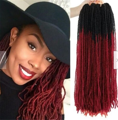 Thin faux locs micro dread - 18",