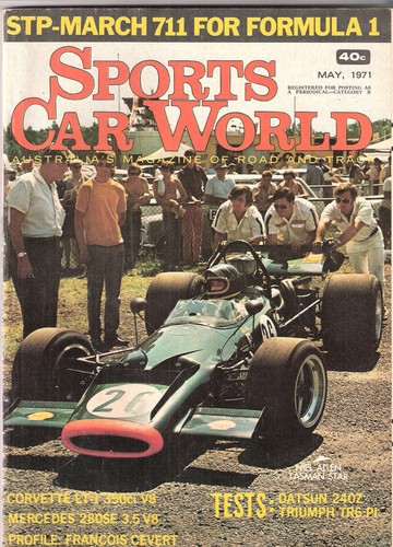 Sports car world 1971 may - car,
