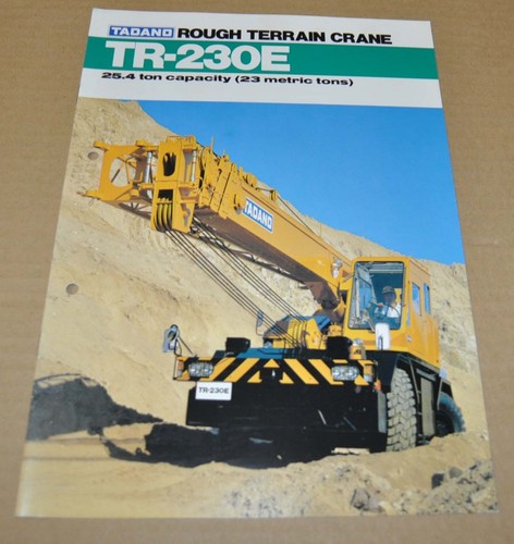 Tadano 230e truck - tadano, rough