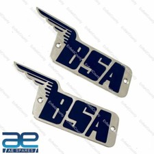 BSA Petrol Tank Badge Pair