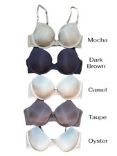 Ex Chain Store T Shirt Bra Padded Moulded Underwired Supportive A-D Cup Sizes