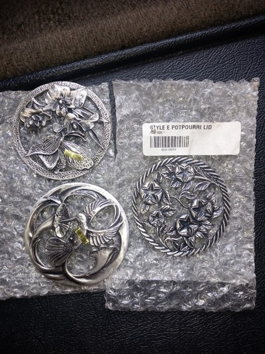 Lot silver tone - of,