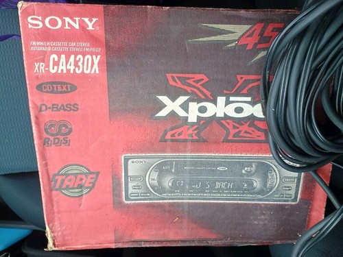 Sony ca430x cassette player - xr,