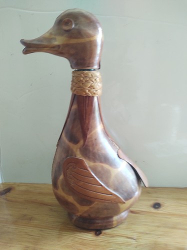 Vintage italian leather duck - vintage,
