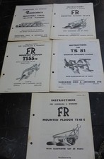 old plough handbook x 5