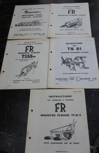 Old plough handbook - plough, 5