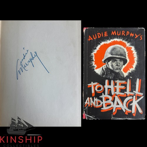 Audie murphy signed hell - murphy, to