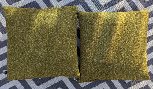 Pair 45cm cushions with - pair,
