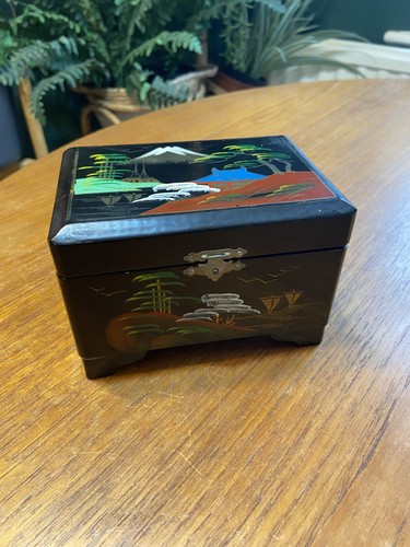 Vintage japanese black lacquer - japanese,