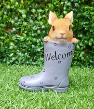 Rabbit in boot 15cm x 6cm x 10cm  latex Mould, moulds, mold, molds