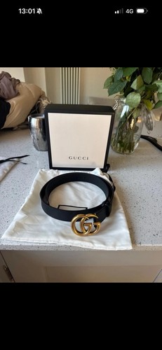 Gucci women leather belt - women's, gg