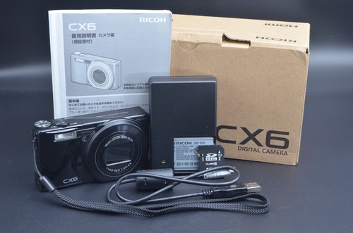 Ricoh cx6 black - cx6, 10.7x