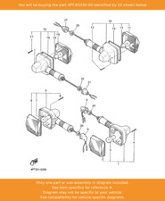 YAMAHA Rear Flasher Light Assy