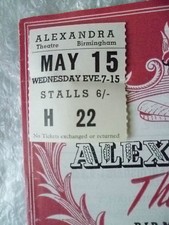 Theatre Programme & TICKET-