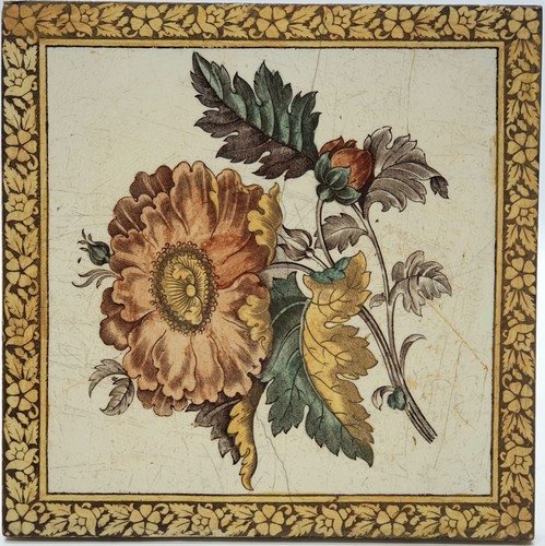 Antique fireplace tile josiah - antique,