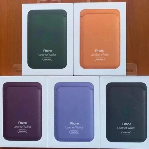 New magsafe leather wallet - new,