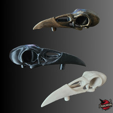 Raven Skull Door Handles