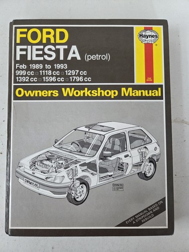Ford fiesta mk3 haynes manual - ford,