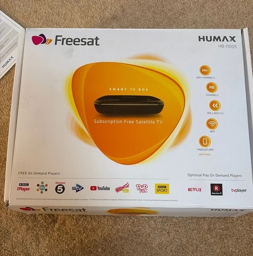 Humax 1100s freesat tv - humax, hb
