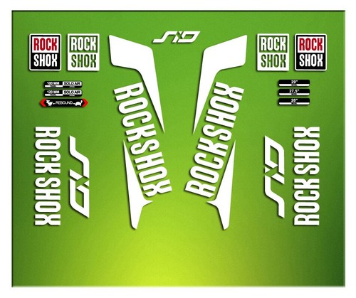 Rock shox sid elx39 - shox, decal
