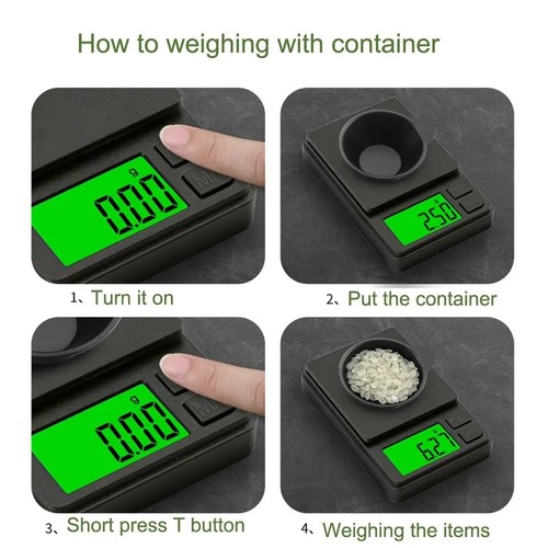 Precision pocket scale 1000g - scale, x