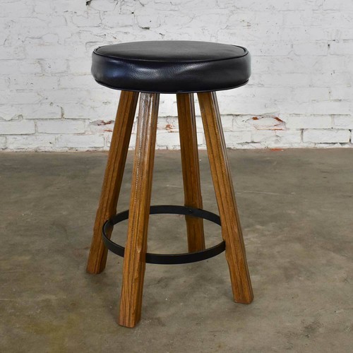 Brandt ranch oak bar stool - oak,