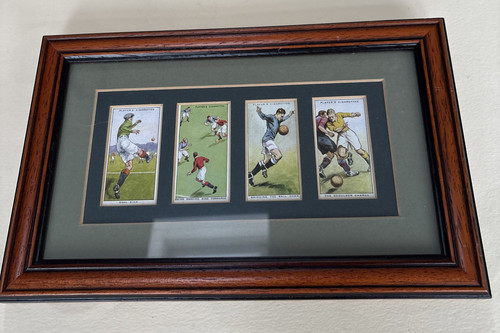 Framed football john player - football,