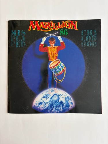 Marillion 1986 tour program - marillion,